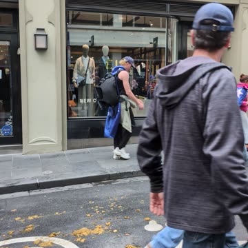 Protester defecates at Australian March