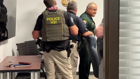 DHS has just arrested Marcos Lopez, Sheriff for Osceola County, Florida.
