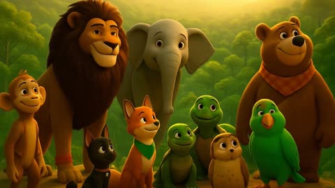 The Jungle Crisis: Animals' Survival Mission