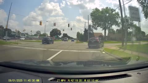 Two Roundtrips From Levagood Area To Outer Drive, Dearborn, Michigan, August 1, 2025