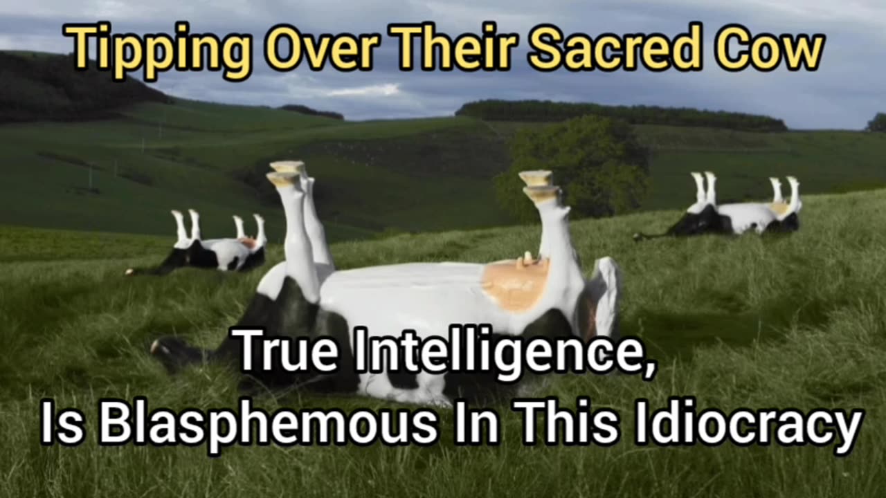 True Intelligence Is Blasphemous