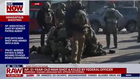 Minneapolis protester as he's being corrected by feds: "You're gonna have to kill me!