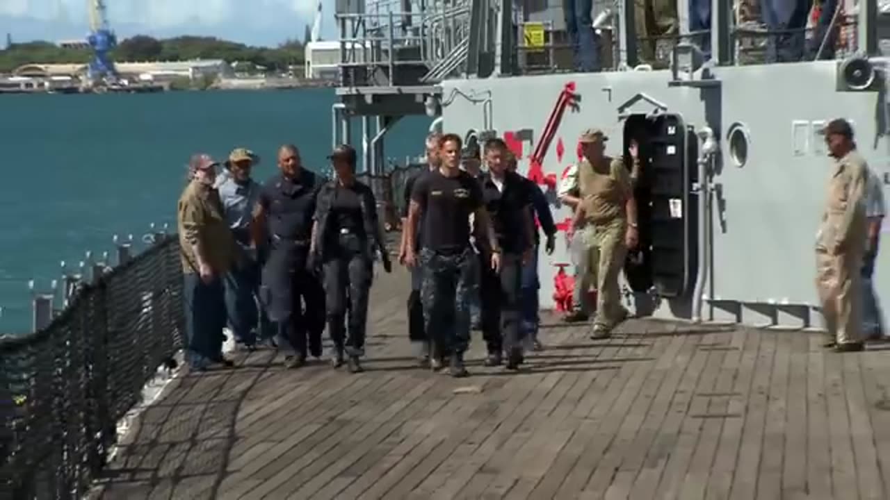 Rihanna _ Battleship naval training