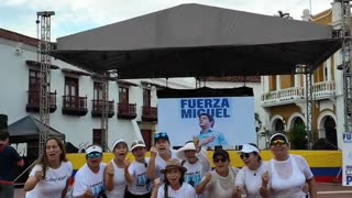 Apoyo a Miguel Uribe