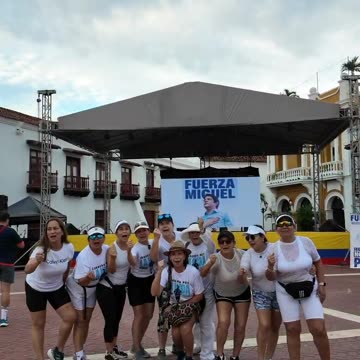 Apoyo a Miguel Uribe