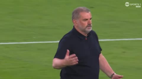 Ange Postecoglou consoles the Manchester United squad.