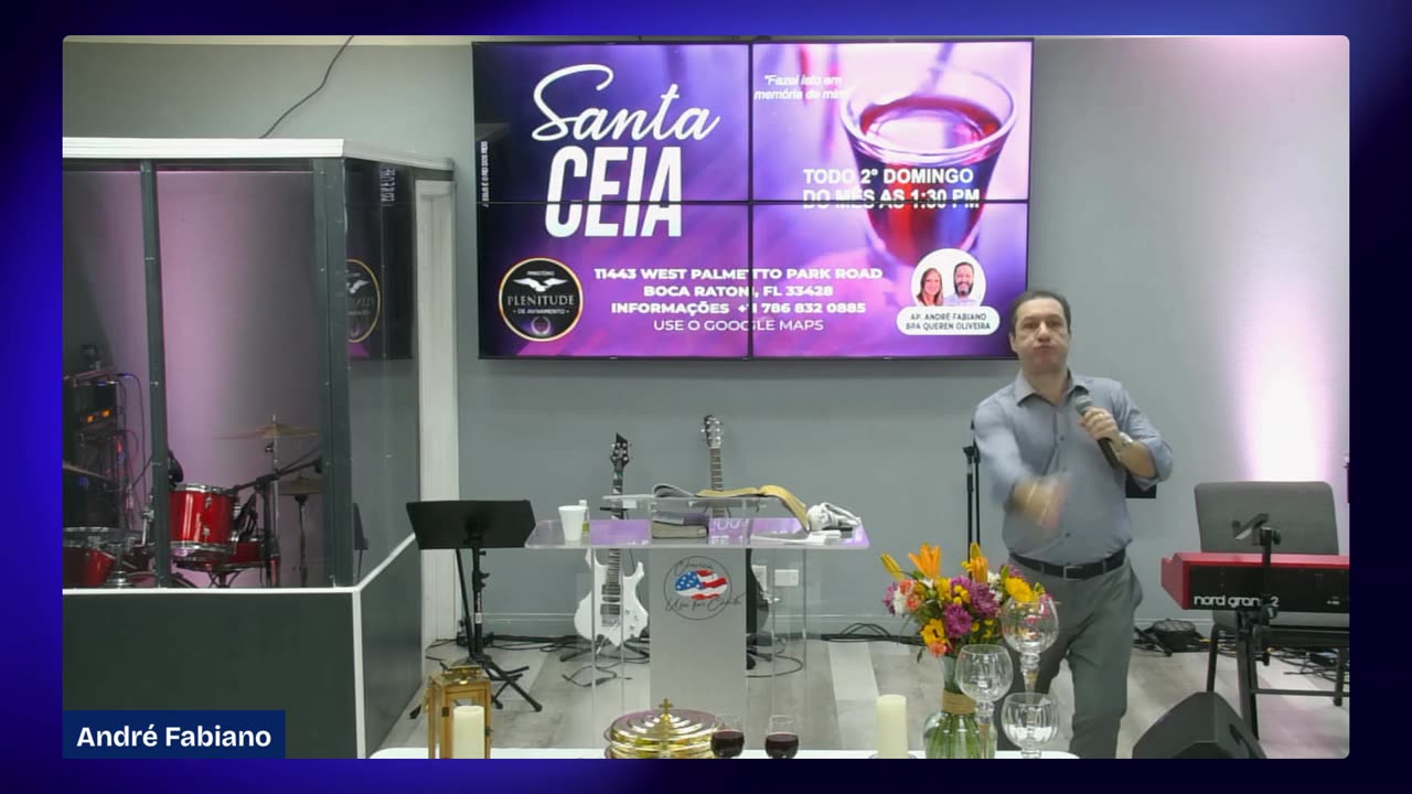 SANTA CEIA EM ORLANDO!!!