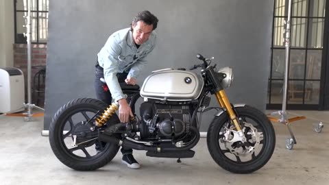 Restored and Modified, a Custom R100 BMW Bobber by Roughchild