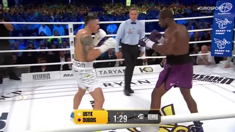 Oleksandr Usyk (Ukraine) vs Daniel Dubois (England) KNOCKOUT, BOXING fight, HD, 60 fps