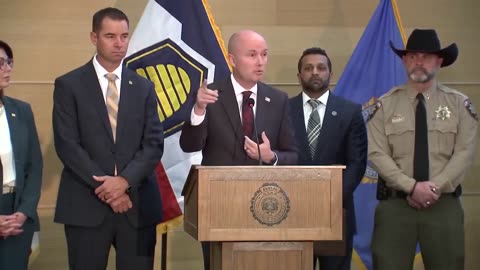 Gov. Cox Urges Nation To 'Touch Grass' At Charlie Kirk Assassination Briefing