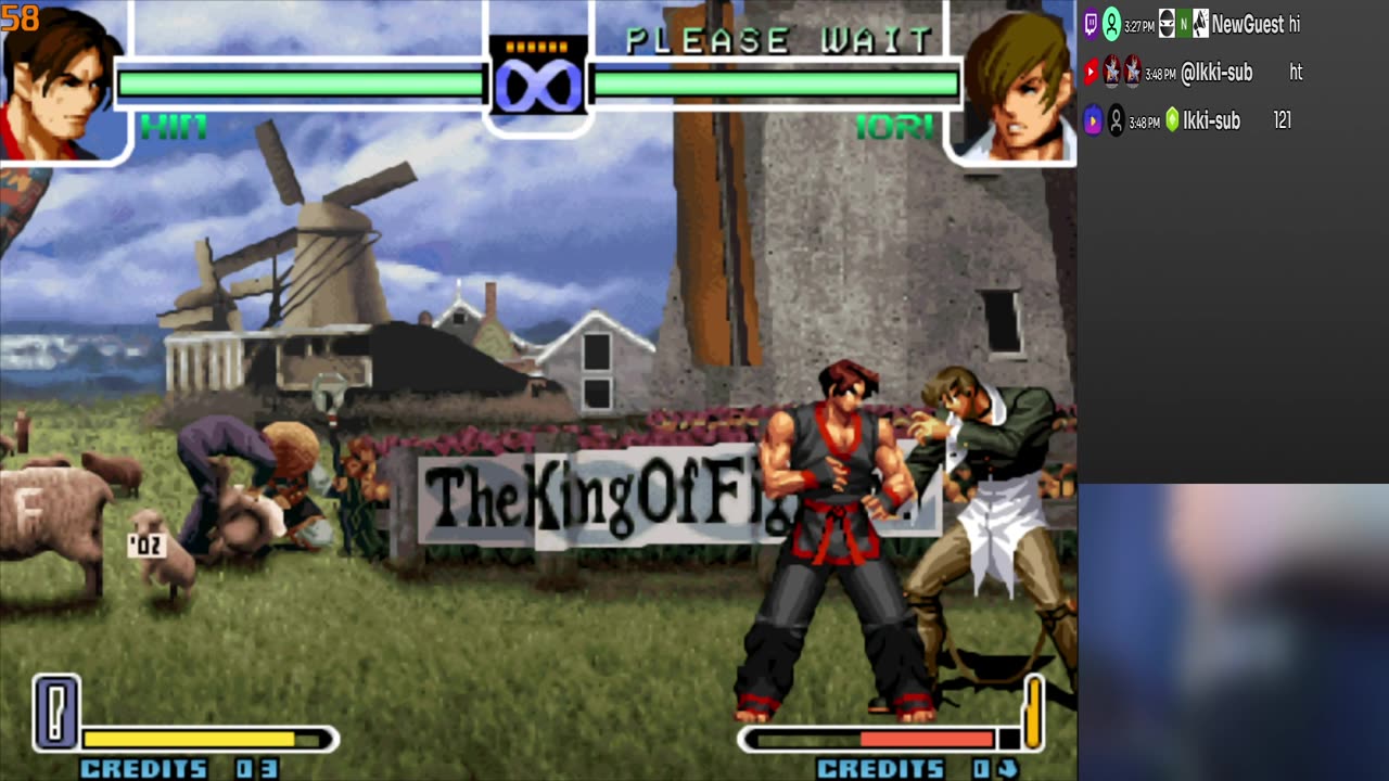 kof 2002 entrenamiento