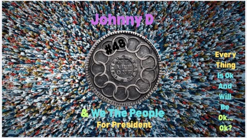 #48 we the people for president follow me .