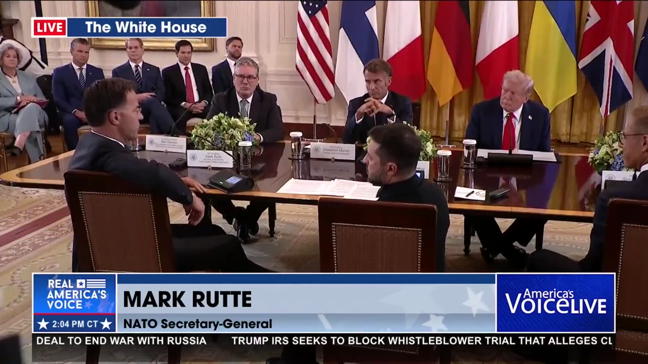 NATO SECRETARY PRAISES TRUMP