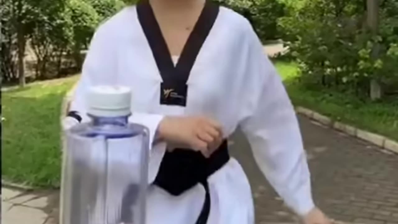 Karate Water Kick