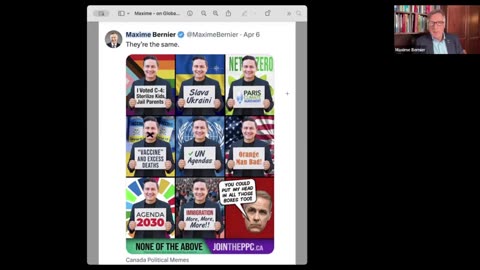 SSS - Can Maxime Bernier's Party for Sovereignty beat Canada's Deep State...4-27-25