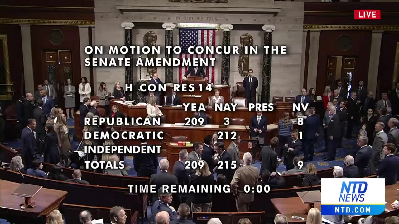 House Debates, Votes on SAVE Act and Other Bills