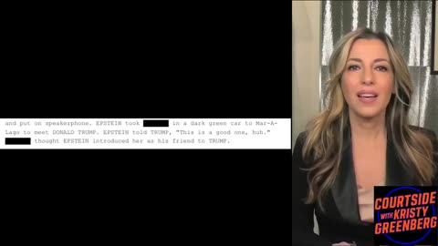 FBI: "Epstein elbowed Trump & asked about 14y girl: "Good one?"