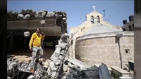 Christian Churches bombed by Israel
