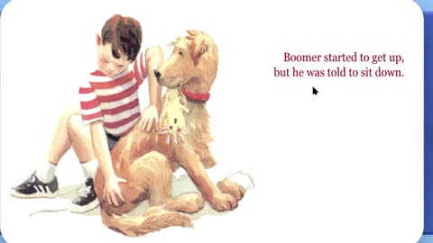 Boomer Goes To School