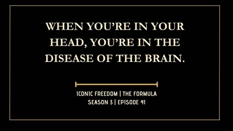 🎙️ Iconic Freedom · The Formula Season 3 Episode 41 — Emotional Patterns