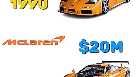 1990 VS 2025 Super cars