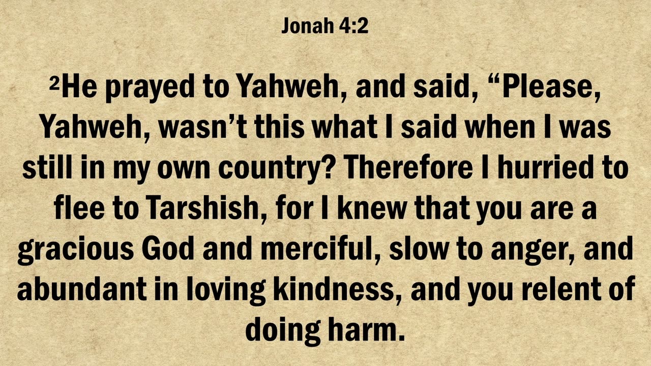 Jonah 4