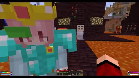Minecraft Zombies Guns and Magic part 8: Into The Nether Castle