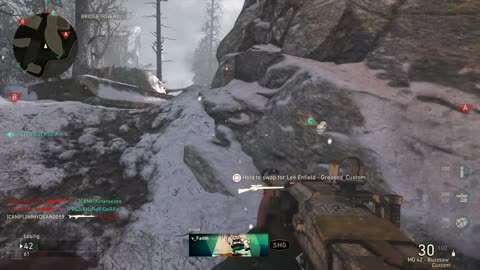 THIS TECHNIQUE SHOULD BE BANNED BEST COD WW2 PLAYER IN THE WORLD IS A CAMPER! 60+ K D V2 ROCKET