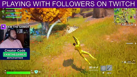 fornite live stream right now