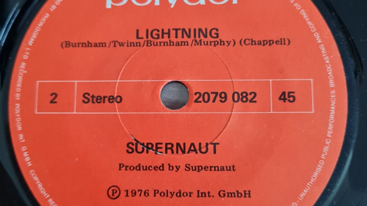 Supernaut- Lightning 1976