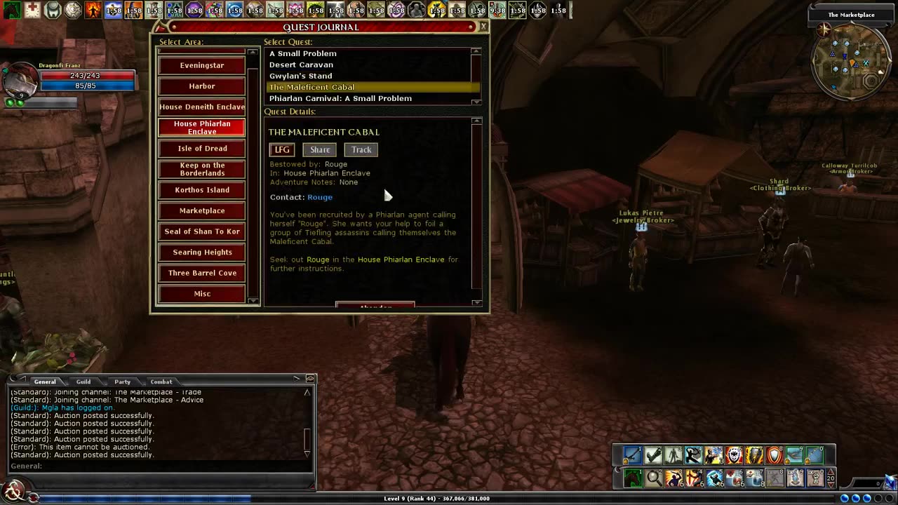 DDO Fridays! Questing on my Fighter! Scoundrel's Run, Part 1