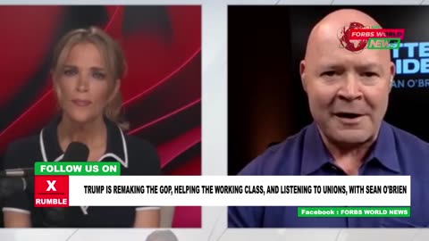 Sean O'Brien speaks on Trump's connection with working people