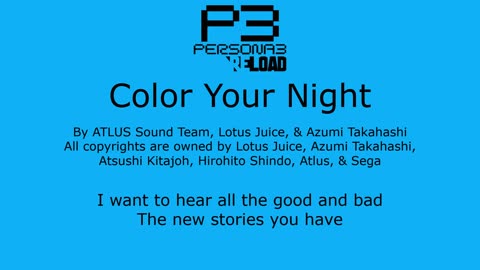 Color Your Night
