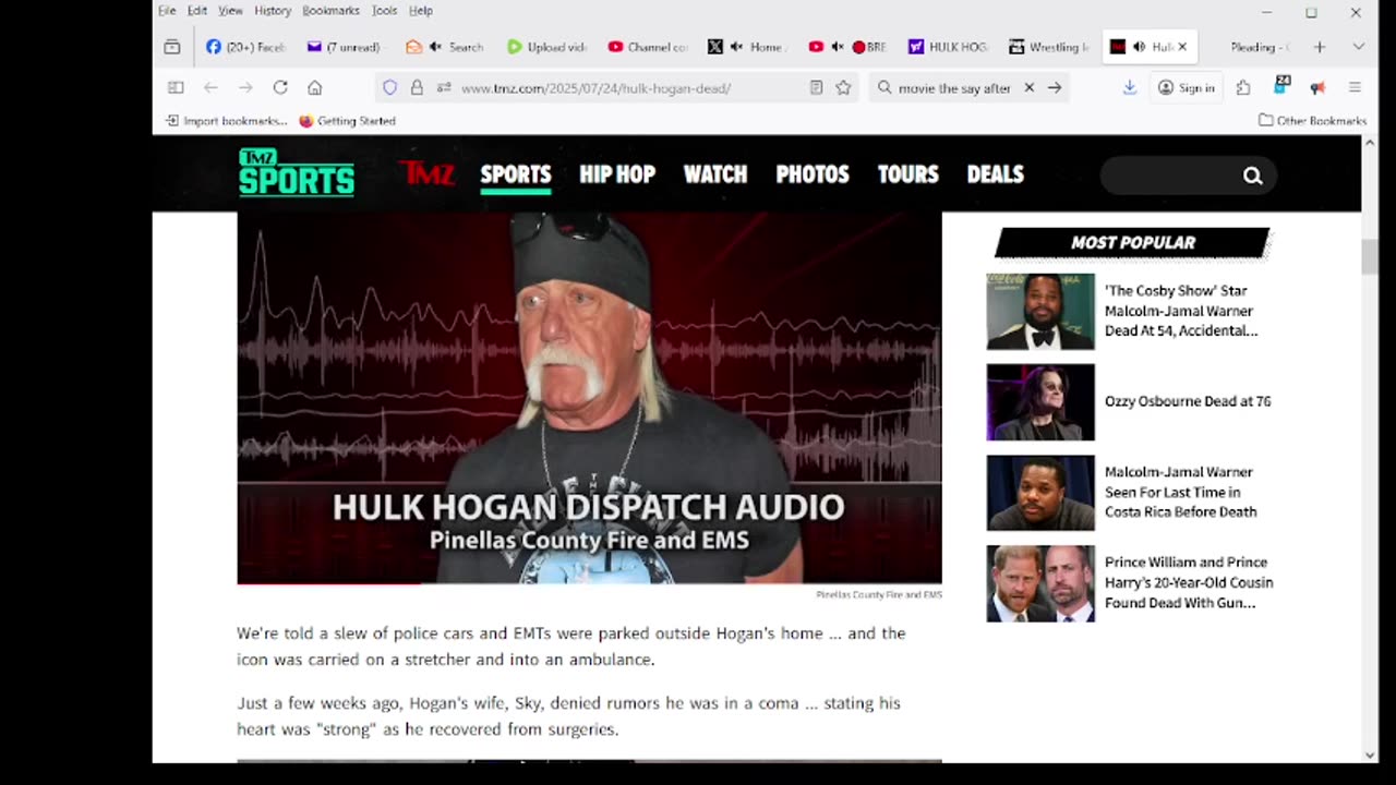 Hulk Hogan Dead at 71