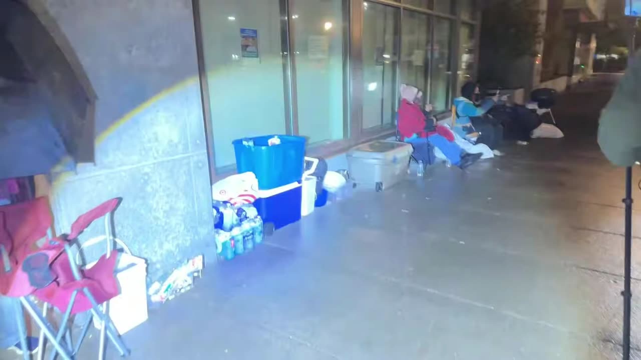 Black Block Closet In Portland Antifa Camp