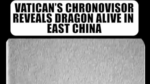 The Vatican chronovisior-dragon| CrypticCMystery #scary #ancienthistory #viralshort #ancient