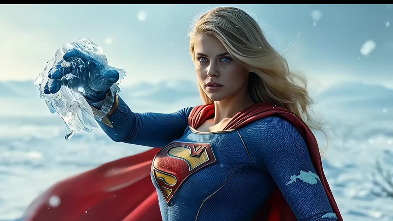 Supergirl in peril (4K AI animated movie)