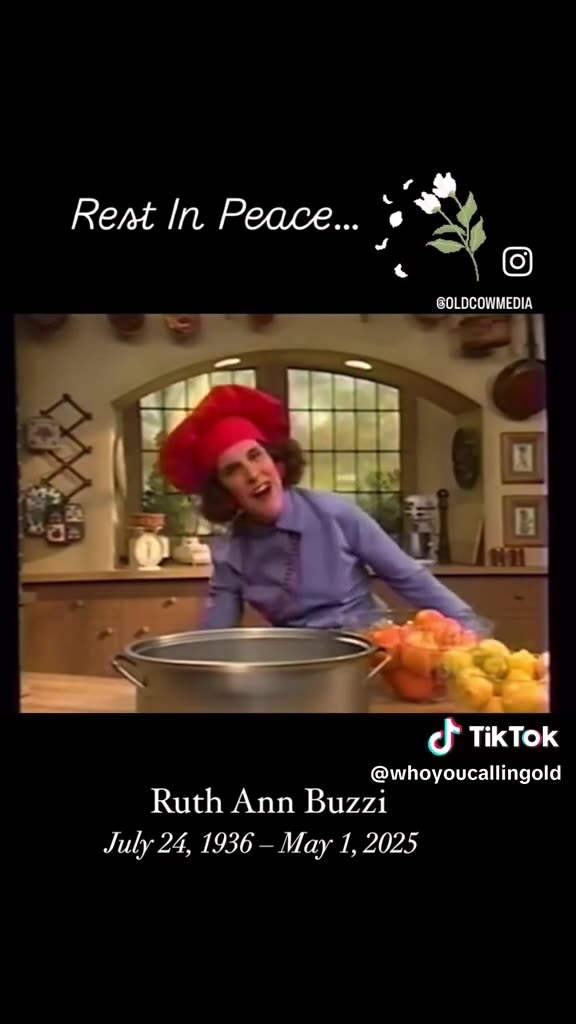 BREAKING⛔️ACTRESS & COMEDIAN RUTH BUZZI PASSED AWAY SHE WAS 88 YRS OLD