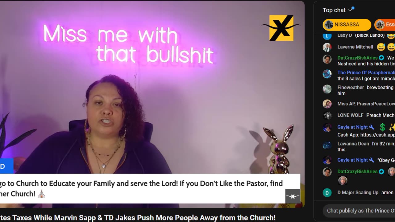 Mississippi Eliminates Taxes While Marvin Sapp & TD Jakes Push More People Away from the Church!