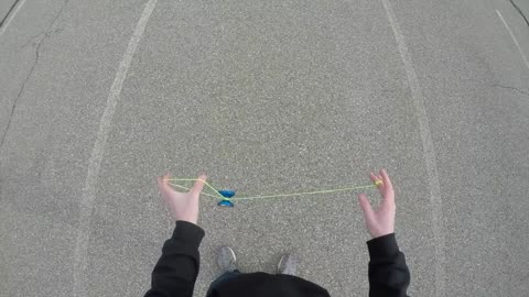 Double Slack to Red Triangle YoYo Trick TUTORIAL