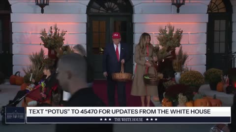 Trump’s Halloween Returns! 🎃 White House Trick-or-Treat 2025 | US Politics | Amaravati Today