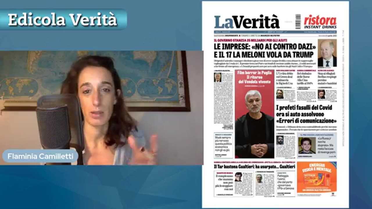 🔴 Edicola Verità, la rassegna stampa de "LaVerità" del 09/04/2025