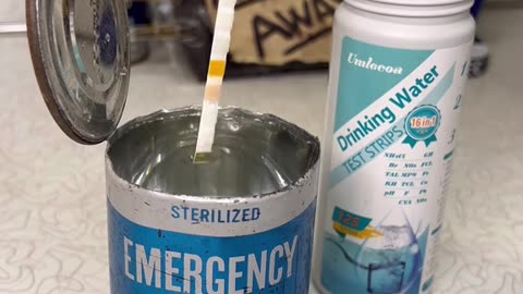 Opening & Testing 1950s Fallout Shelter Survival Canned Water