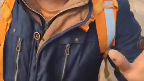 This illegal Just Eat delivery rider asked a young girl for her phone number