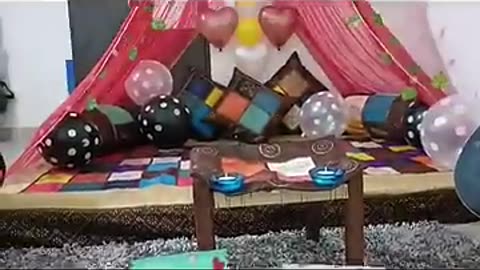 Viral: Birthday decoration ideas for husband/boyfriend #shorts #ashortaday #vira