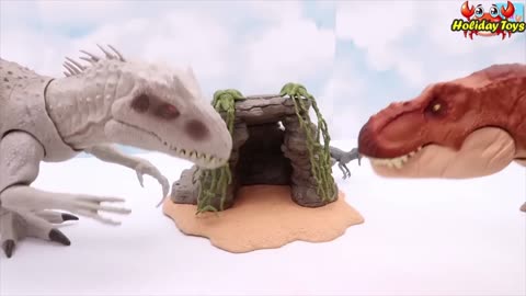 Pentaceratops Headbutts Another Dino to Occupy High Rock