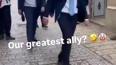 In Israel, when they see a priest, a crucifix or Christian.. they spit on them