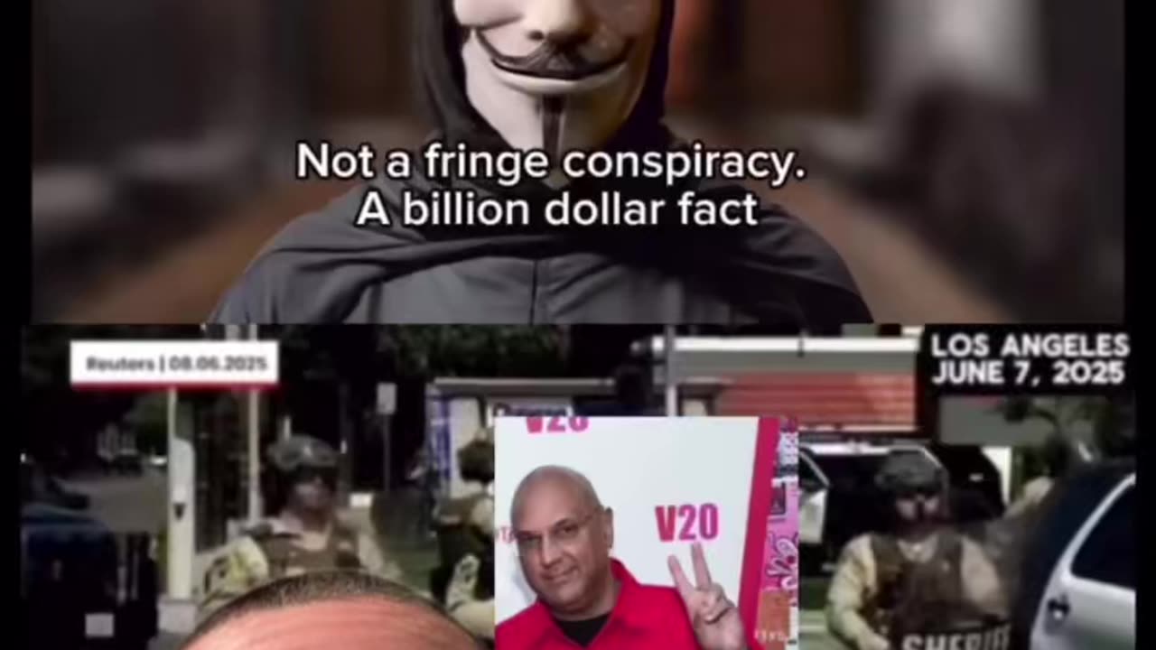 Whose funding la riots?