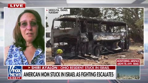 American family stuck in Israel as fighting escalates