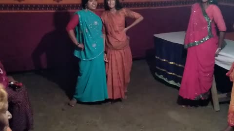 The village girls' mind-blowing dance